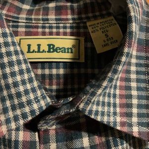 LL Bean button up